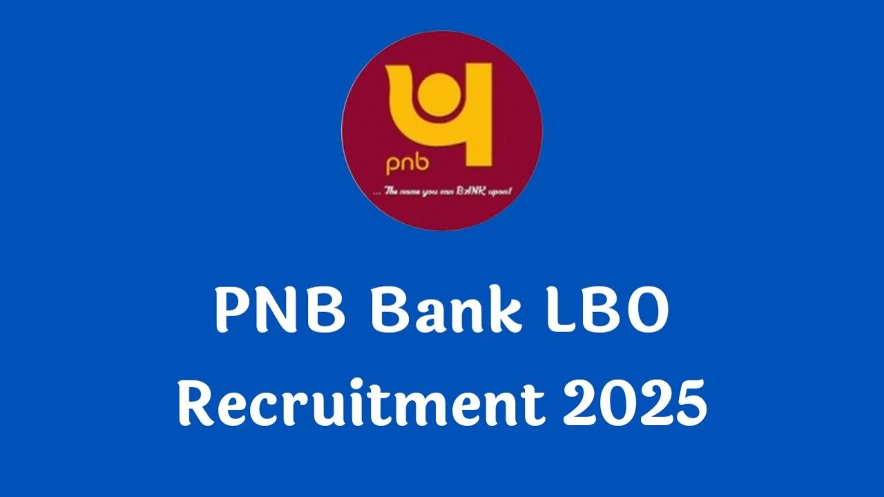 PNB Bank LBO Recruitment 2025